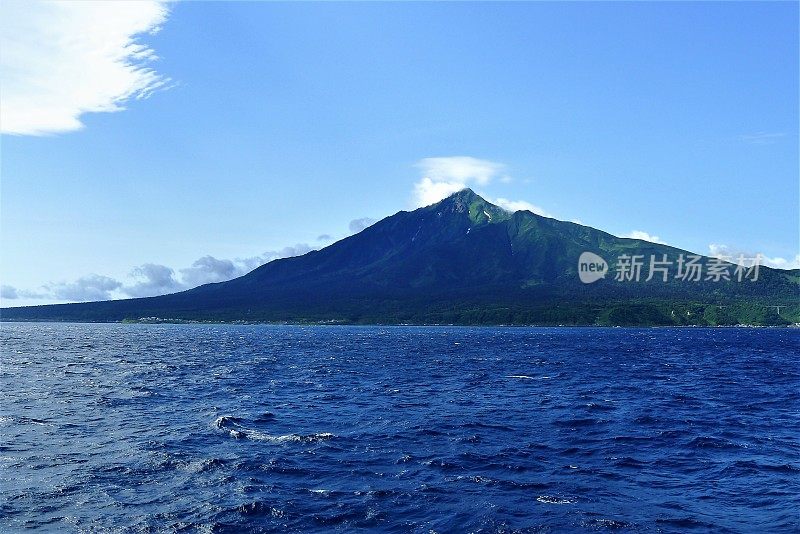 Mount Rishiri in Hokkaido, Japan (百名山)